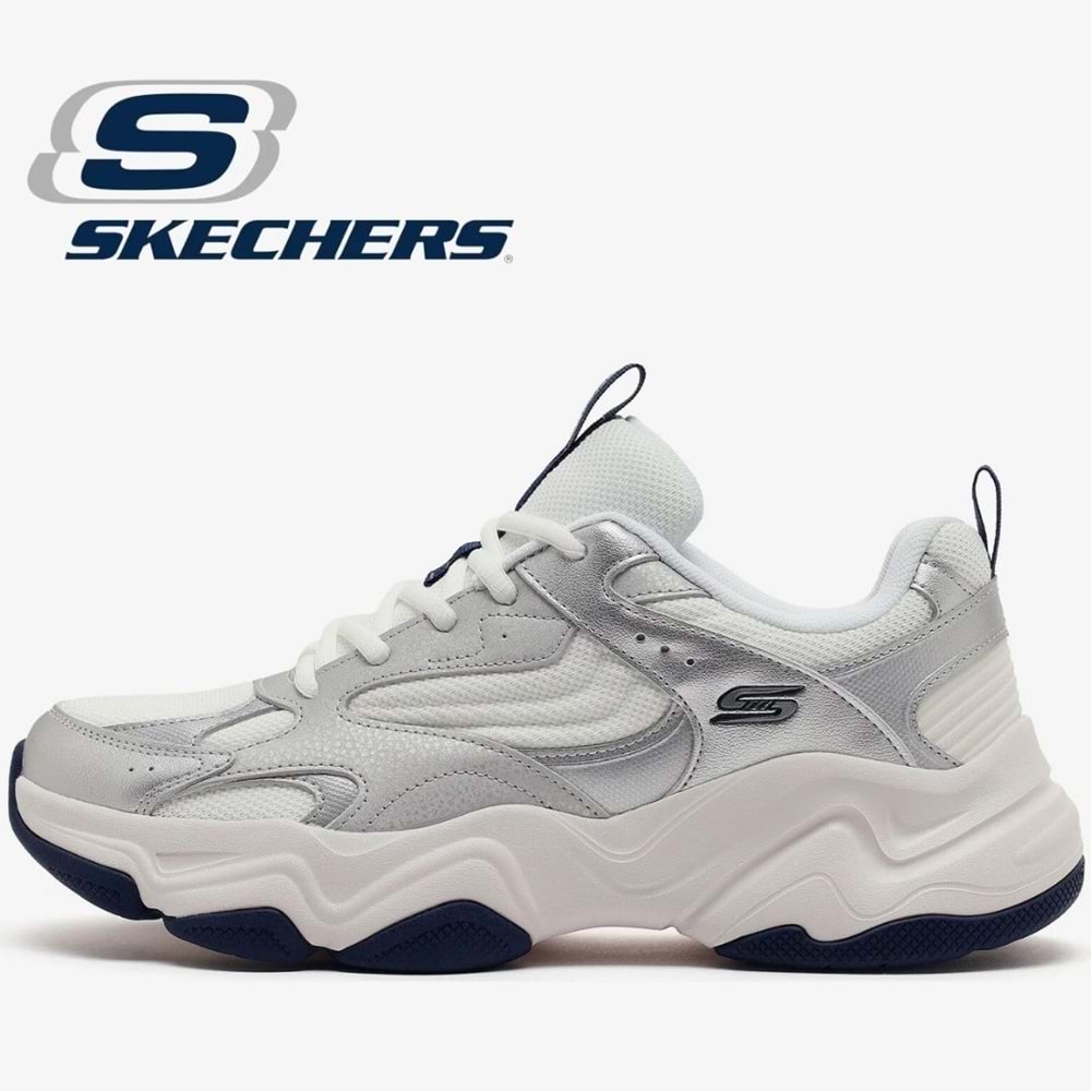 Skechers Bobs Diego 118330-SIL Erkek Spor Ayakkabı