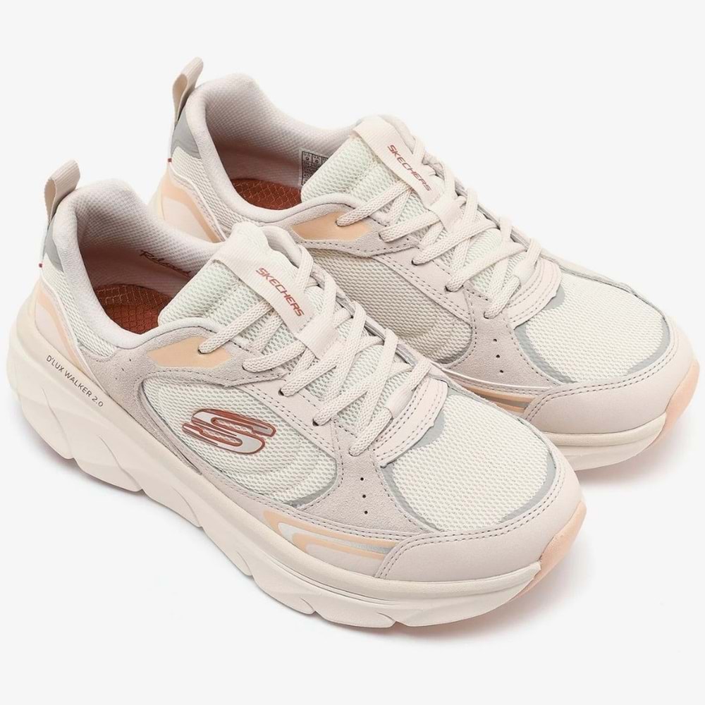 Skechers D'lux Walker 2.0 150008-NAT Unisex Spor Ayakkabı