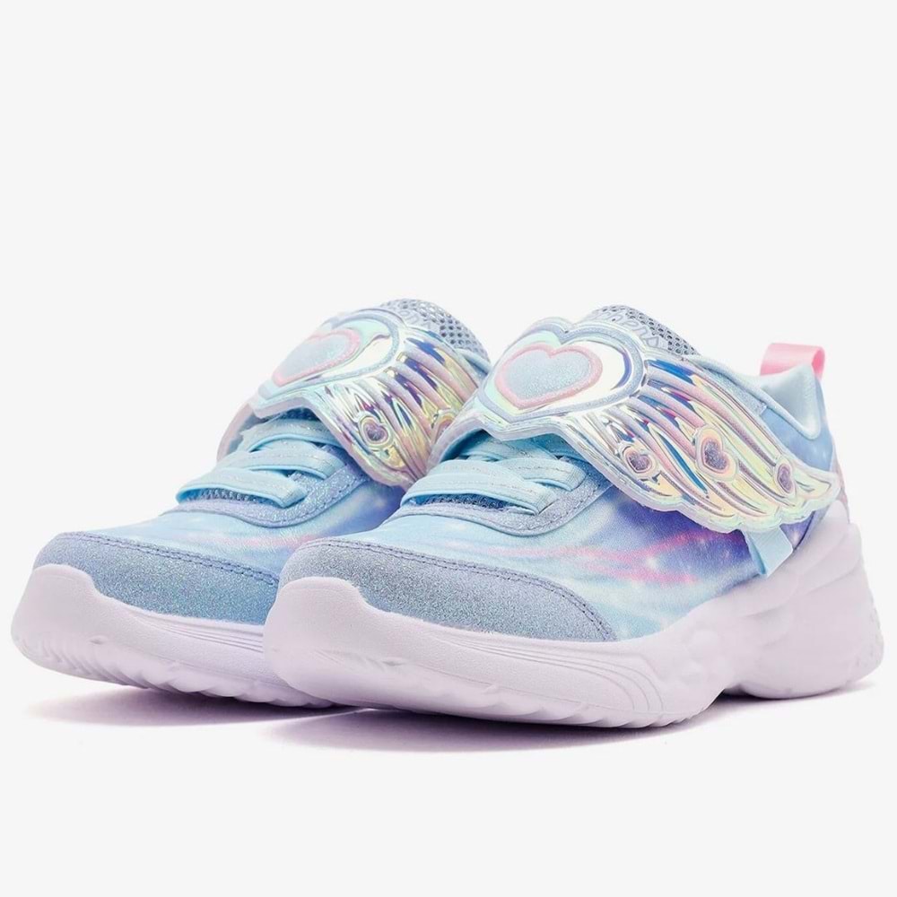 Skechers Dream Racer 303067L-LTBL Işıklı Ortopedik Çocuk Spor Ayakkabı
