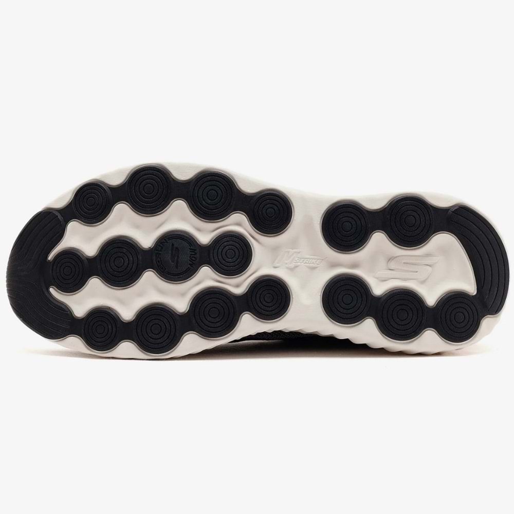 Skechers Go Run Now 129735-BKW Unisex Spor Ayakkabı