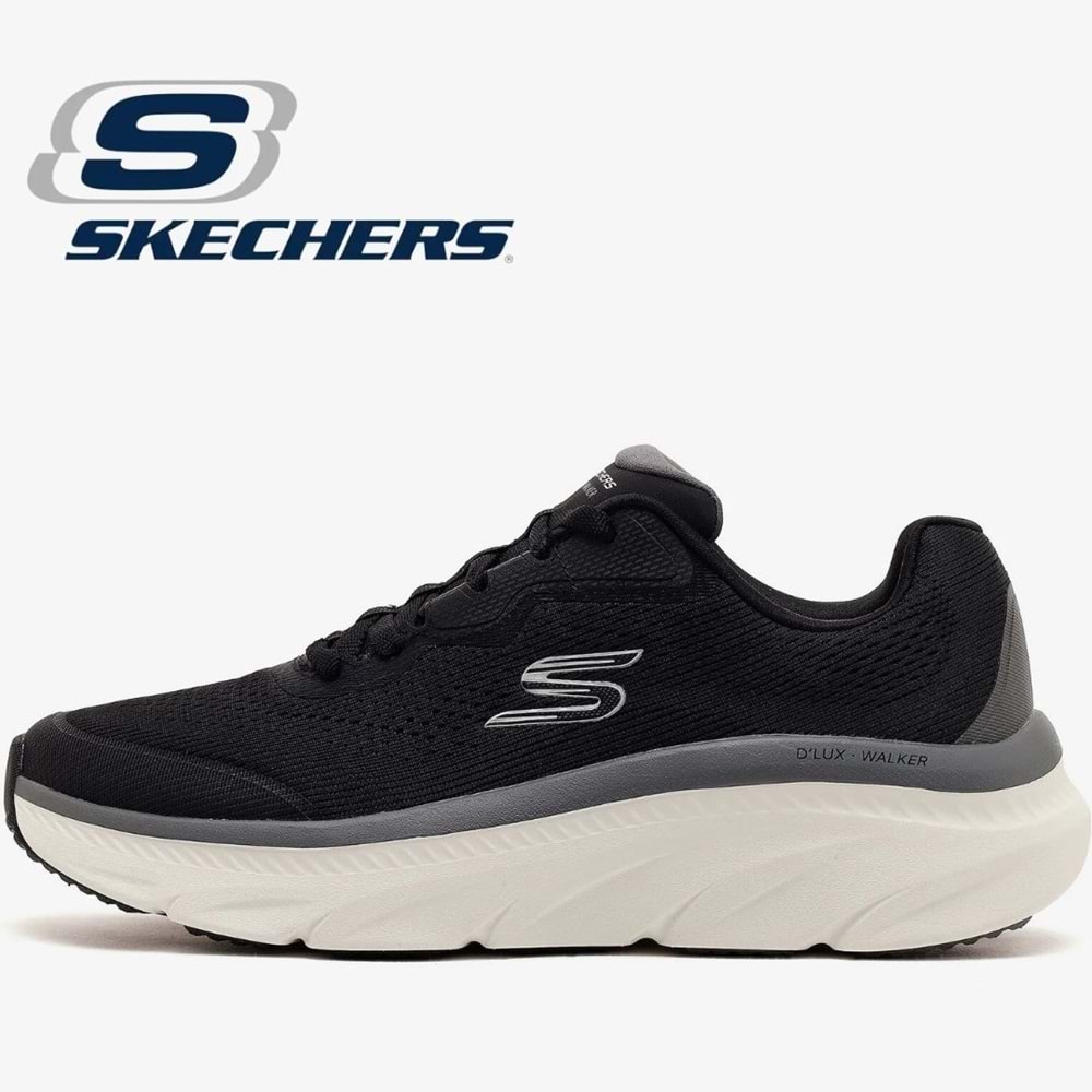 Skechers D'lux Walker 3.0 233247-BLK Erkek Spor Ayakkabı