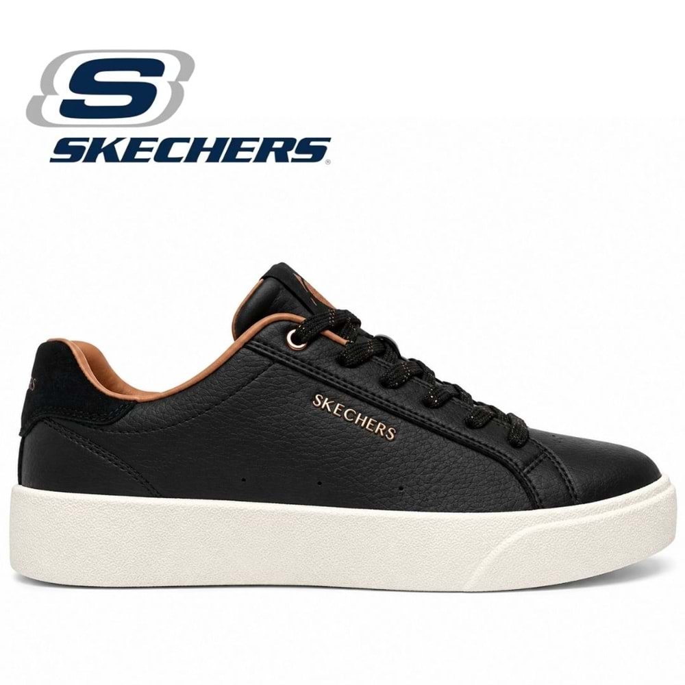 Skechers Belmont Alluring Charm 185535-BLK Unisex Spor Ayakkabı