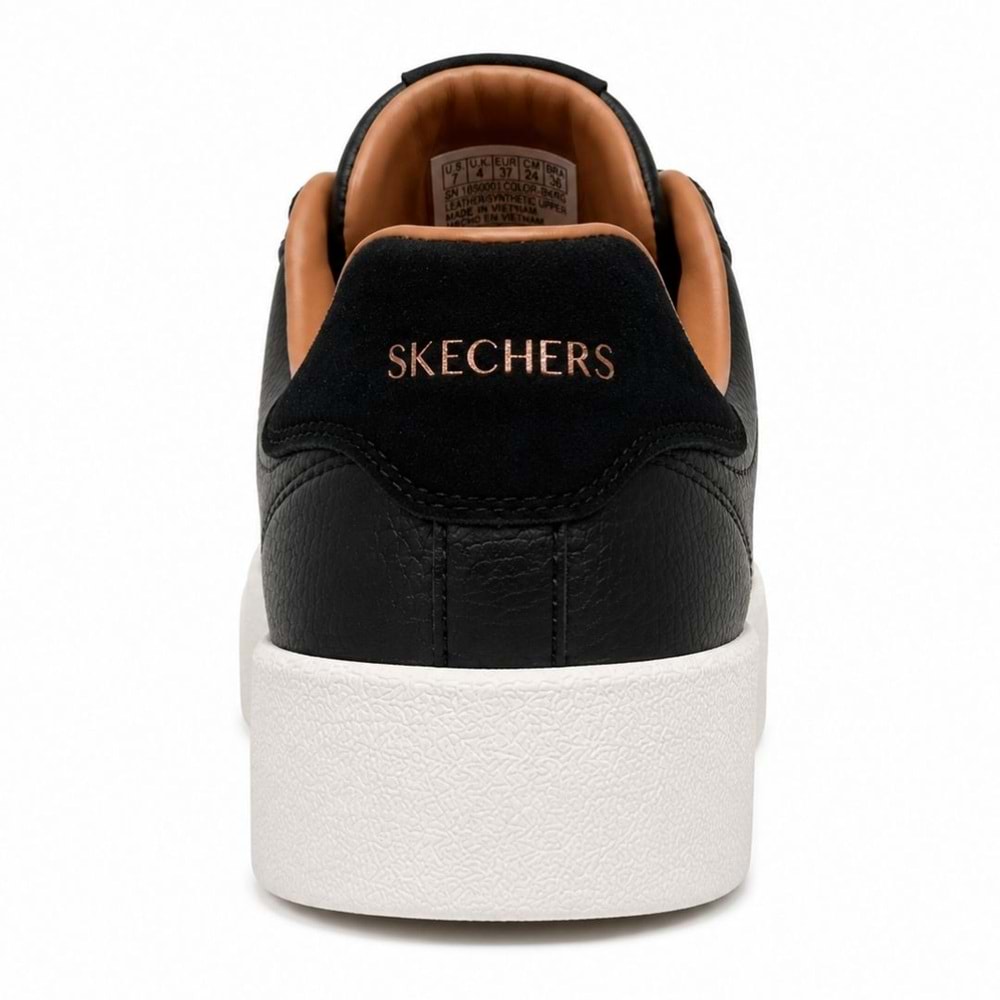 Skechers Belmont Alluring Charm 185535-BLK Unisex Spor Ayakkabı