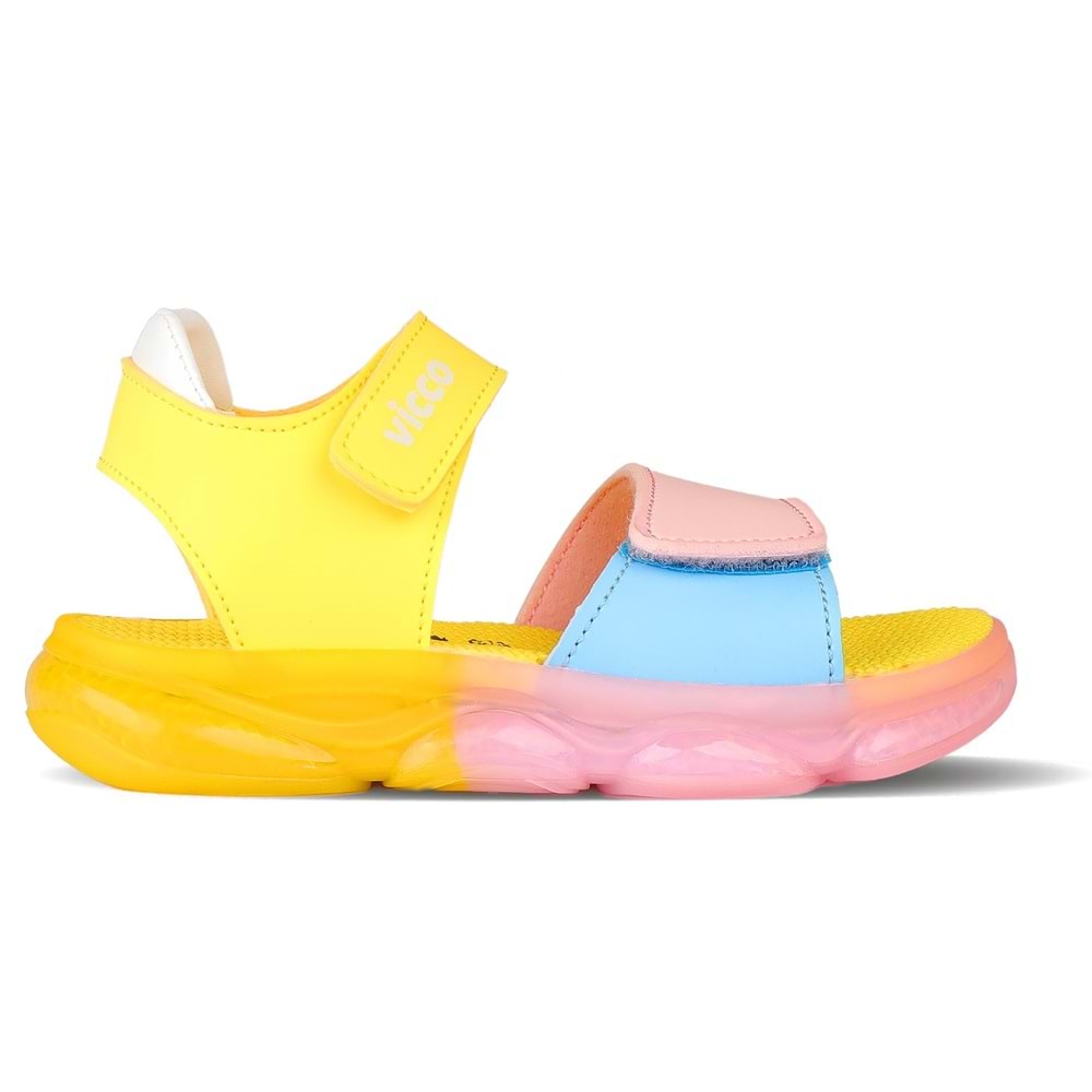 Vicco Laura Ortopedik Işıklı Çocuk Sandalet