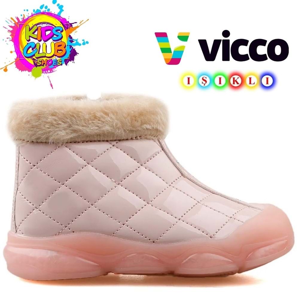 Vicco Poppy II Phylon Işıklı Taban Ortopedik Çocuk Bot