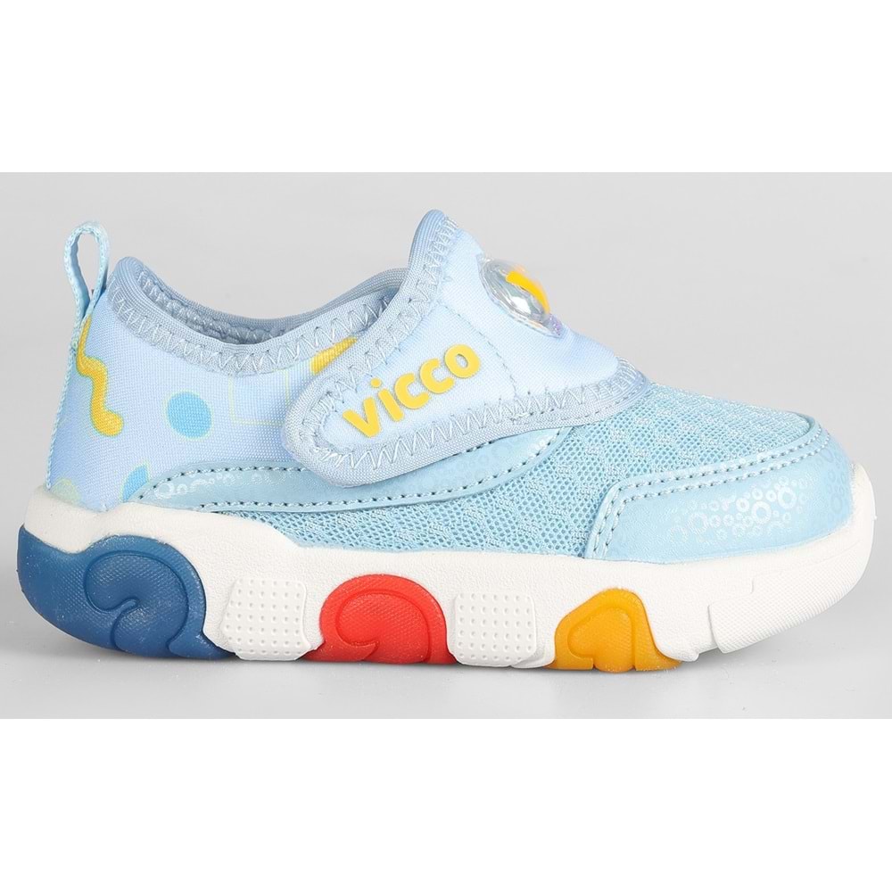 Vicco Sort Işıklı Ortopedik Çocuk Spor Ayakkabı
