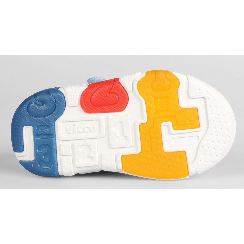 Vicco Sort Işıklı Ortopedik Çocuk Spor Ayakkabı