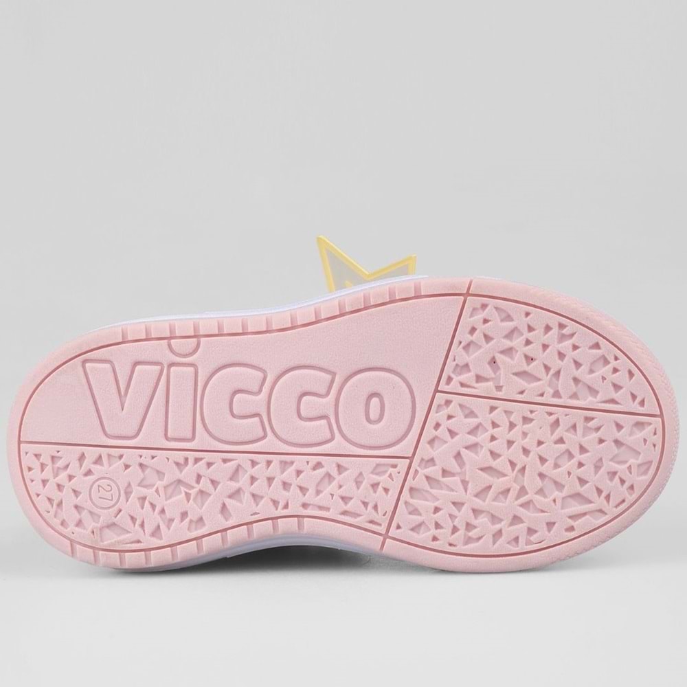 Vicco Yenni Phylon Kauçuk Taban Ortopedik Işıklı Çocuk Bot