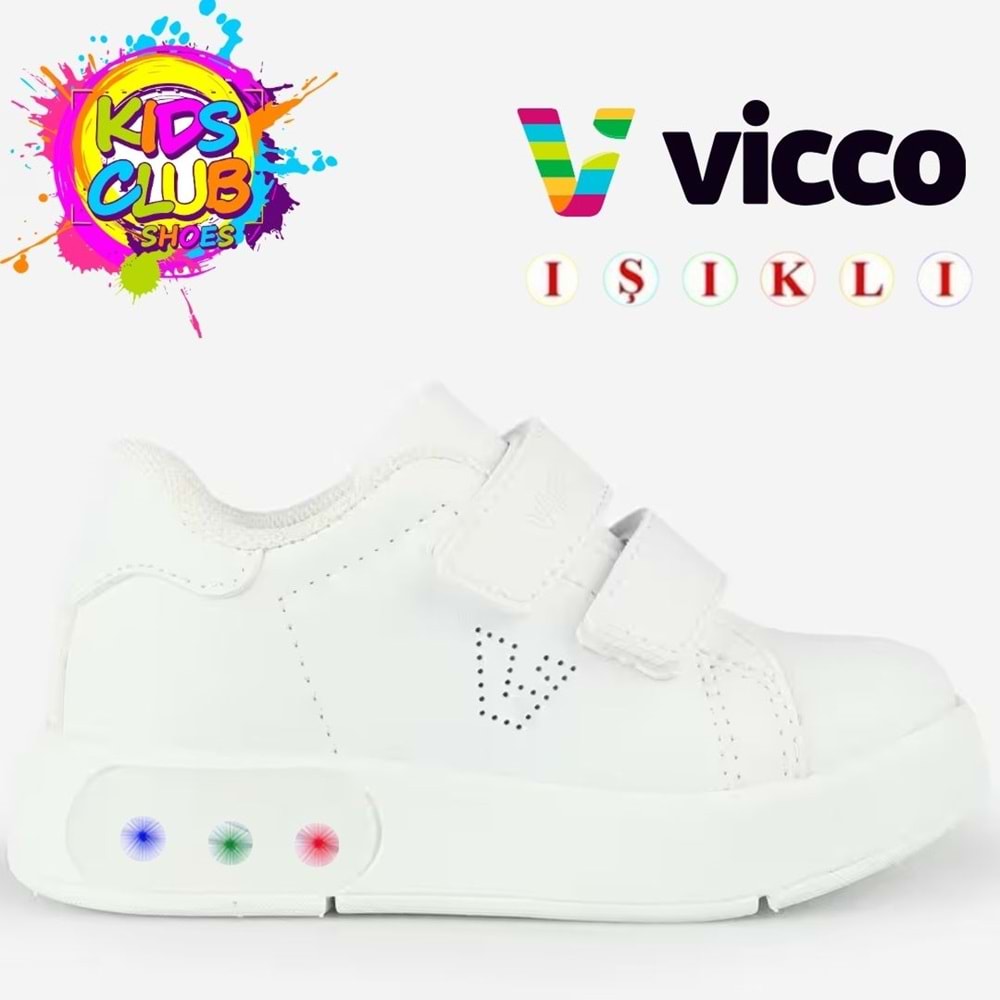 Vicco Oyo II Işıklı Ortopedik Çocuk Spor Ayakkabı