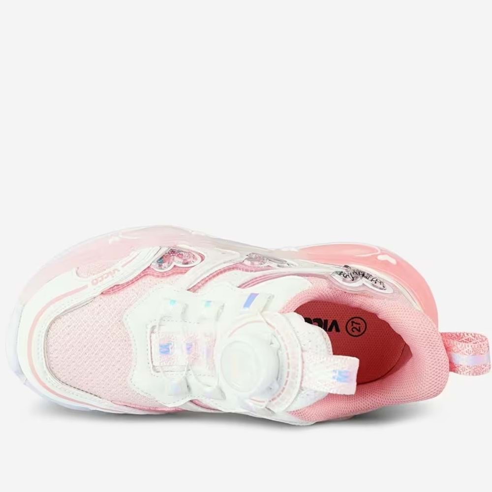 Vicco Benetti Akıllı Bağcıklı Işıklı Ortopedik Çocuk Spor Ayakkabı