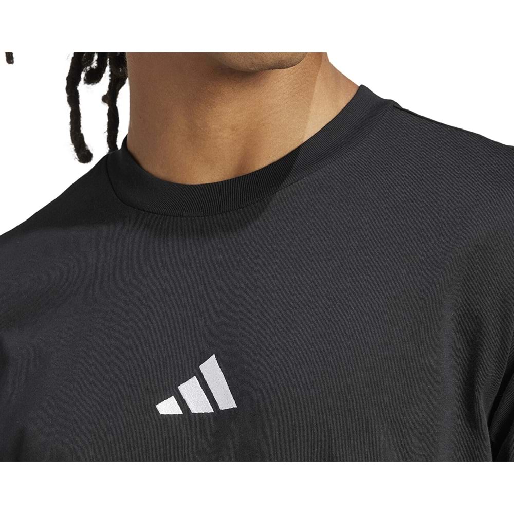 Adidas Essentials Small Logo Single Jersey JE9024 Kısa Kol Tişört Erkek T-Shirt