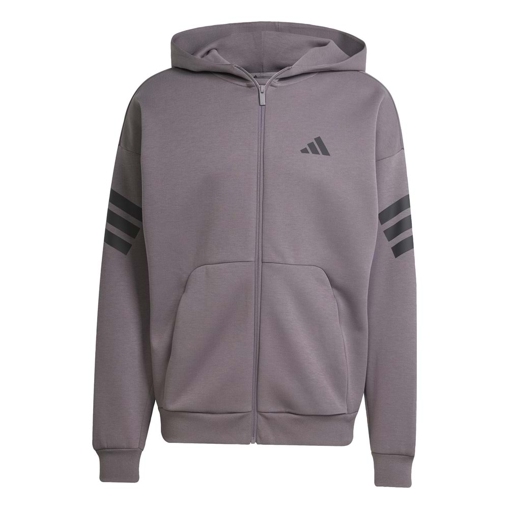 Adidas M FI 3S FZ Sweatshirt Jacket Erkek Eşofman Üstü