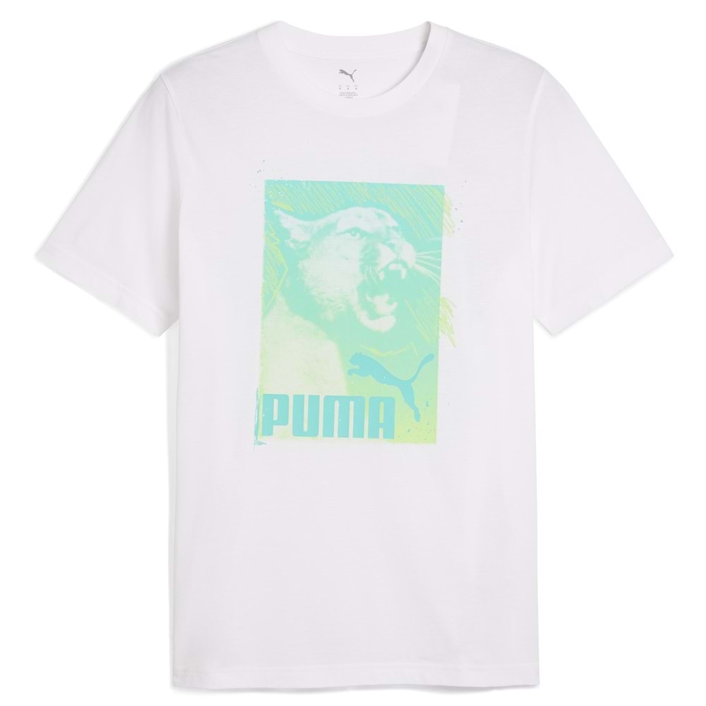 Puma 684836-02 Graphic Photoprint Tee Tişört Erkek T-Shirt
