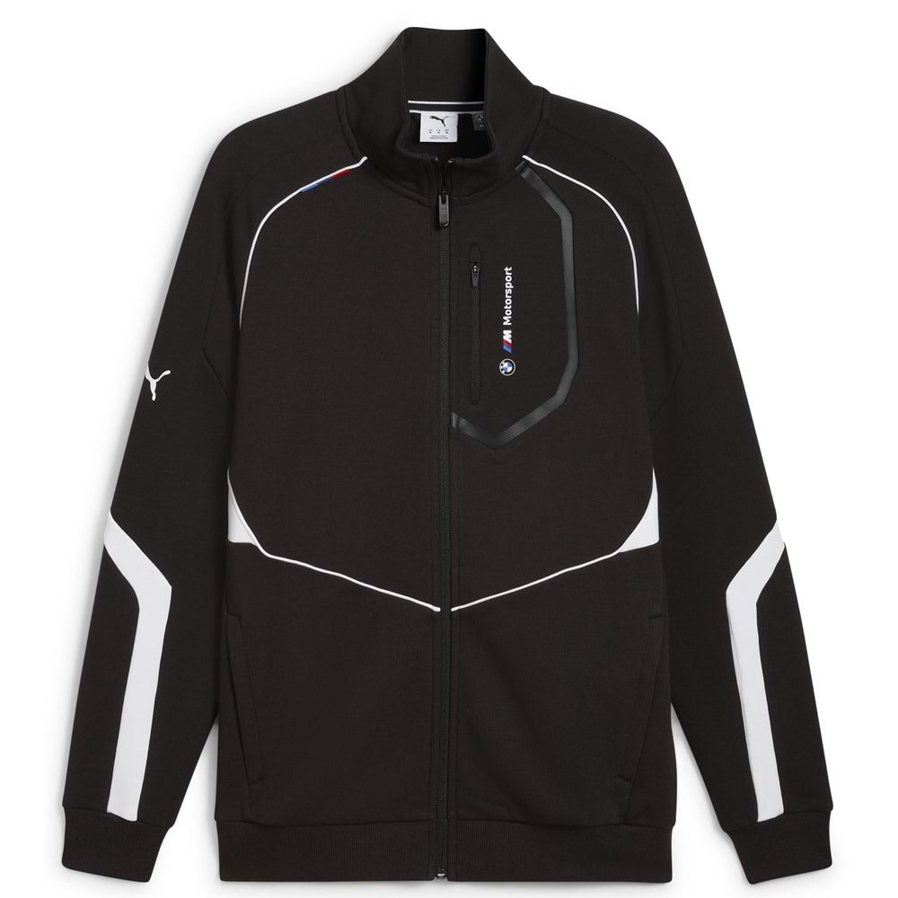 Puma Bmw MMS Hoodie Fermuarlı Jacket 630616-01 Erkek Eşofman Üstü