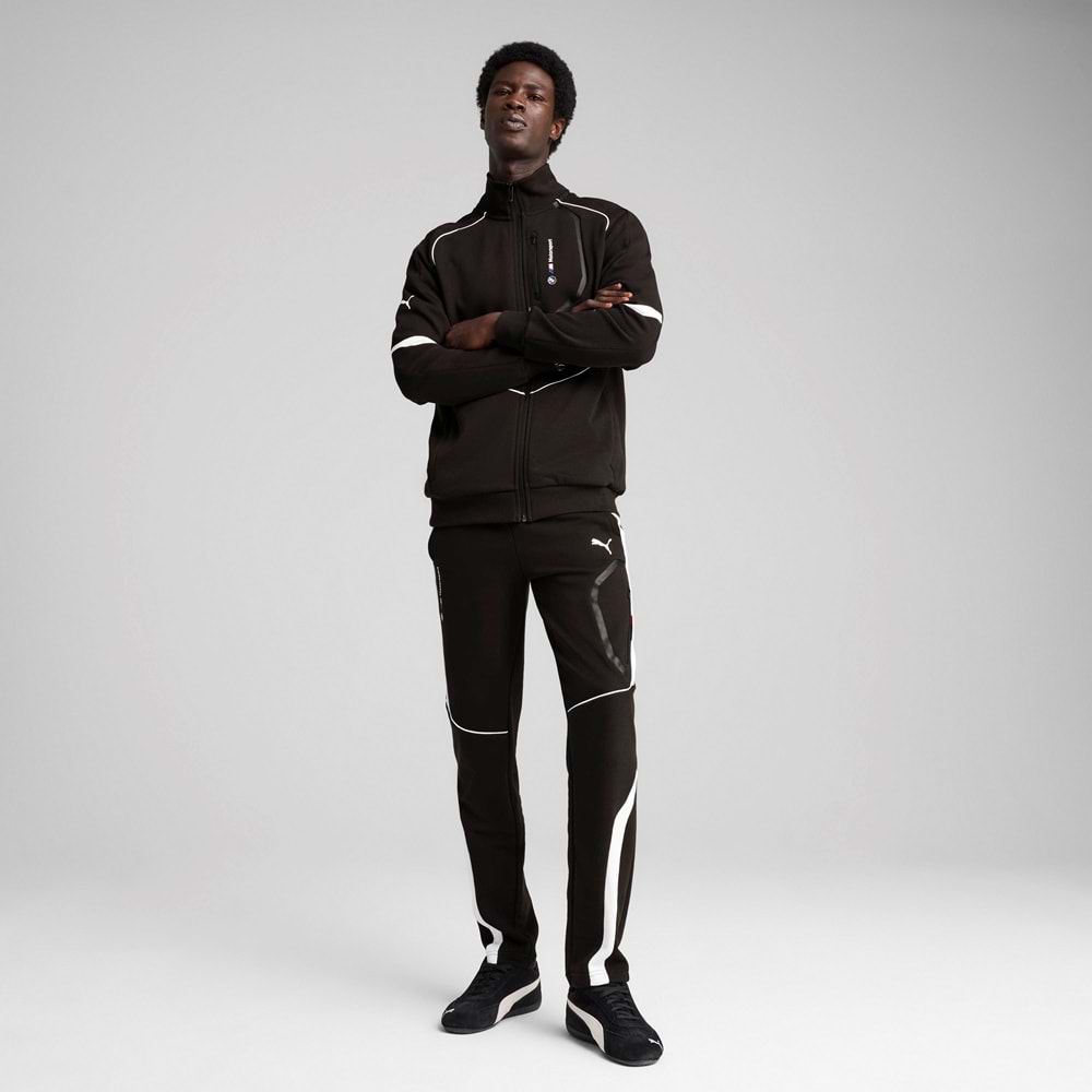 Puma Bmw MMS Hoodie Fermuarlı Jacket 630616-01 Erkek Eşofman Üstü