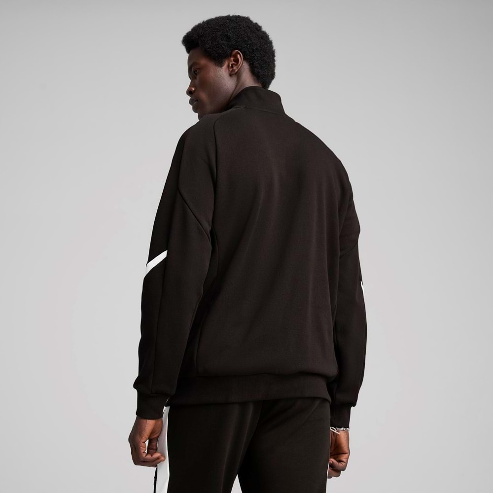 Puma Bmw MMS Hoodie Fermuarlı Jacket 630616-01 Erkek Eşofman Üstü