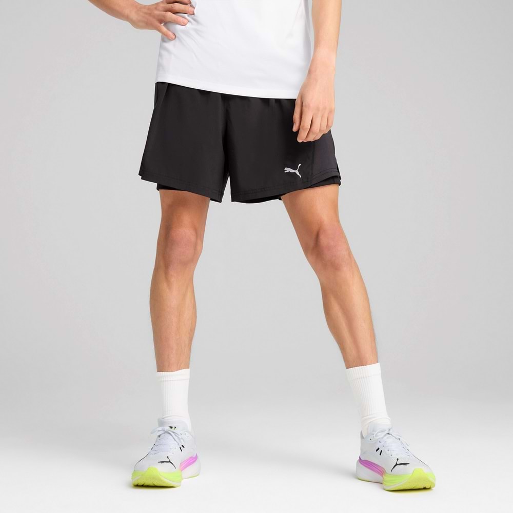 Puma Run Velocity 2In1 Short 526611-01 Erkek Taytlı Şort