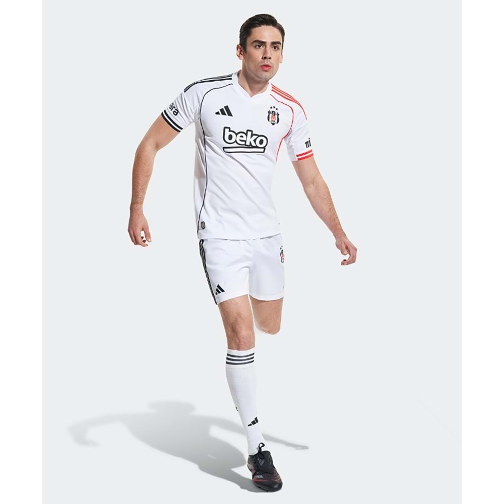Beşiktaş S.K. Bjk Beyaz Forma 25/26 İç Saha Forması Erkek Forma