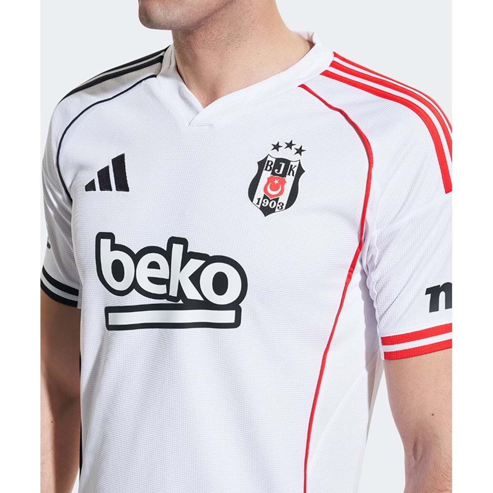 Beşiktaş S.K. Bjk Beyaz Forma 25/26 İç Saha Forması Erkek Forma
