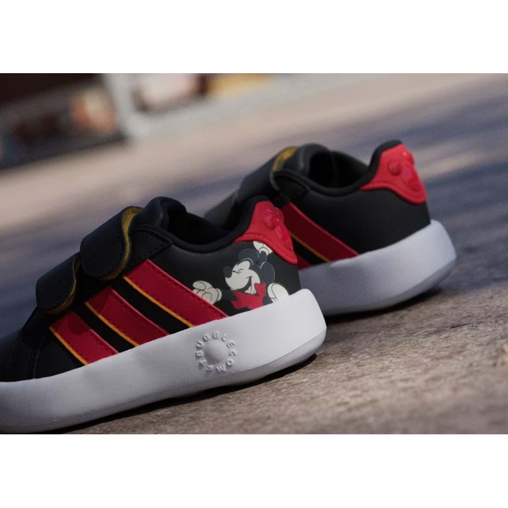 Adidas Grand Court Mickey Mouse CF I KI9186 Ortopedik Çocuk Spor Ayakkabı