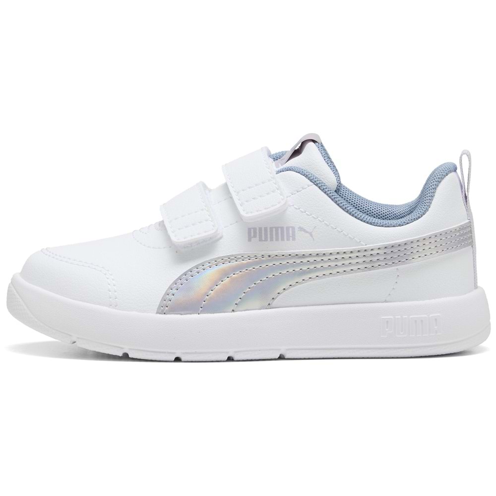 Puma Courtflex V3 Space Belle V PS 404345-02 Ortopedik Çocuk Spor Ayakkabı