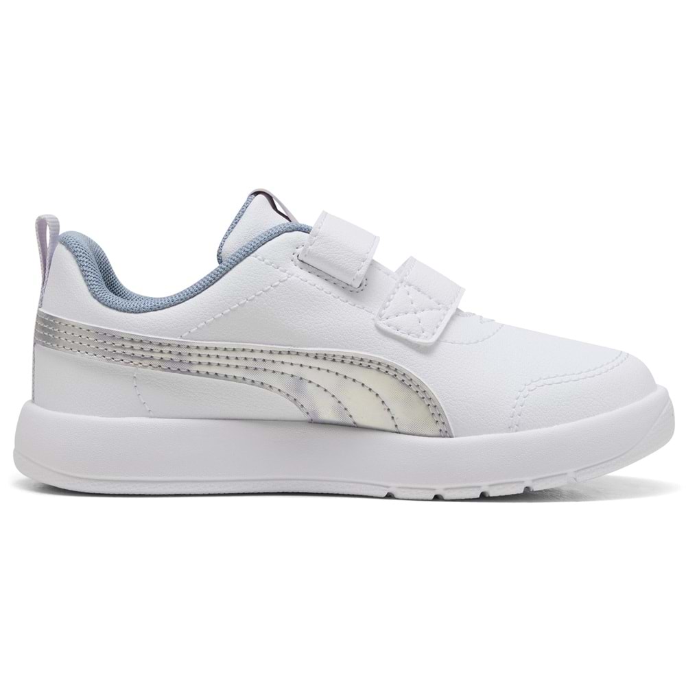 Puma Courtflex V3 Space Belle V PS 404345-02 Ortopedik Çocuk Spor Ayakkabı