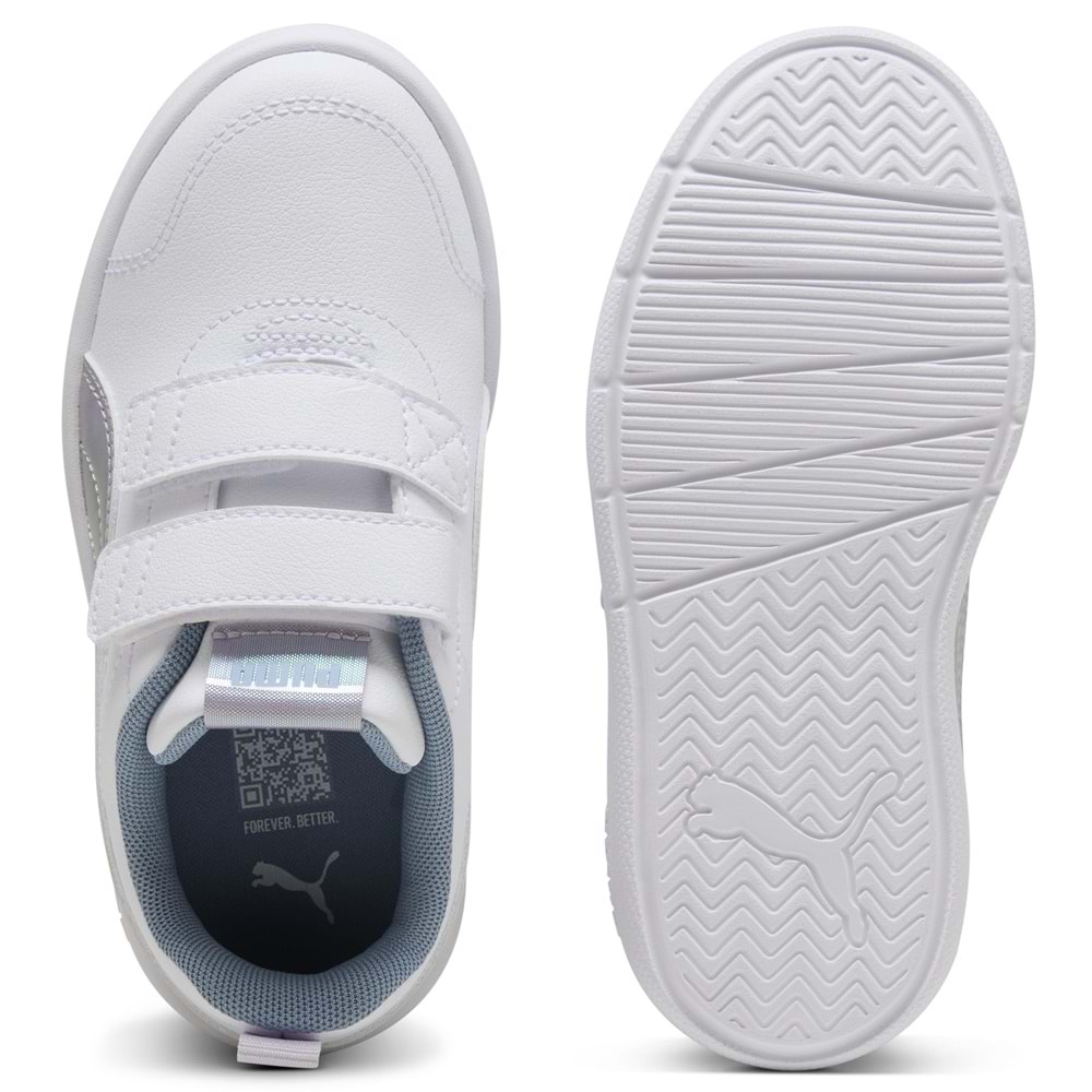 Puma Courtflex V3 Space Belle V PS 404345-02 Ortopedik Çocuk Spor Ayakkabı