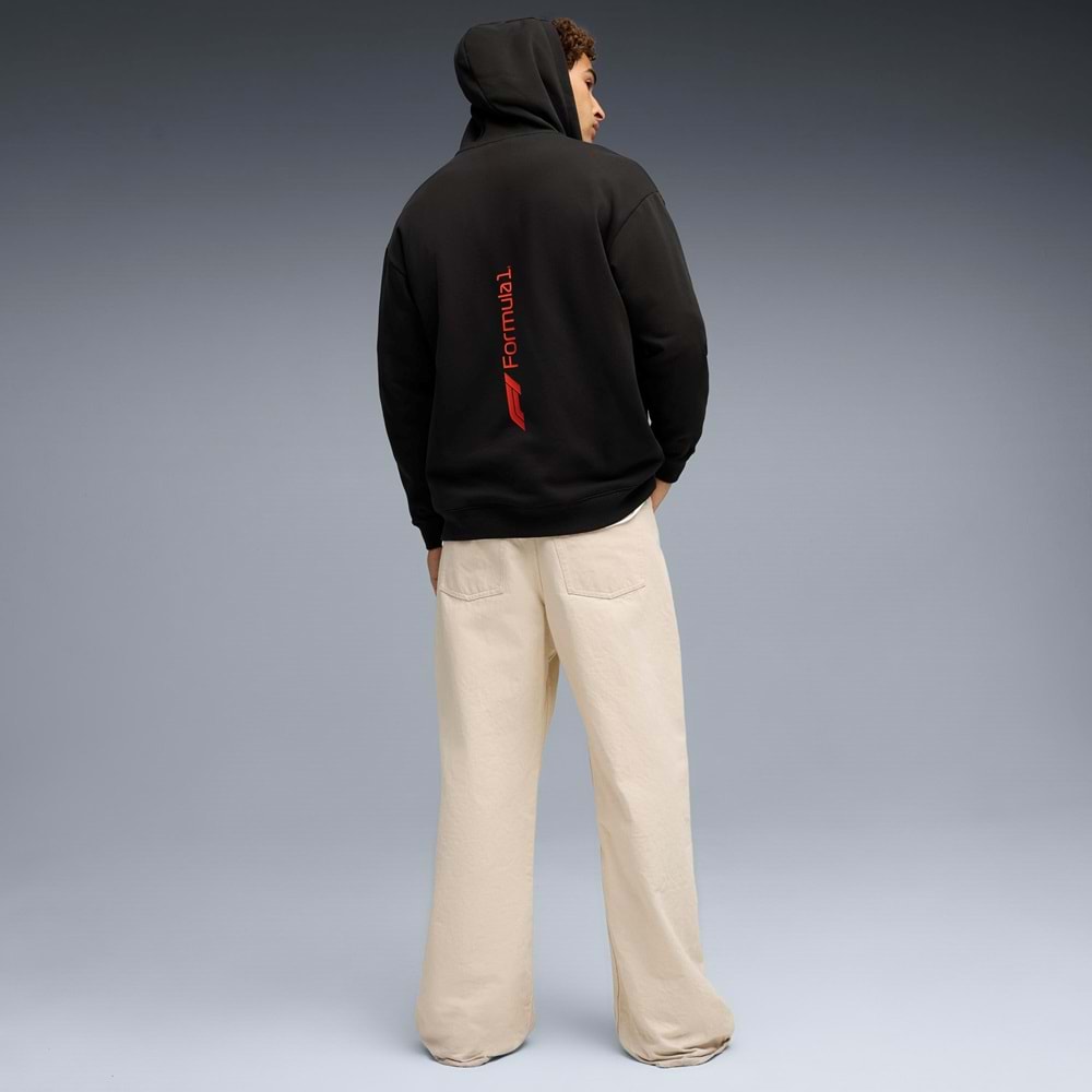 Puma F1 Essential+ Fullzip Hoodie Jacket 632653-01 Erkek Eşofman Üstü