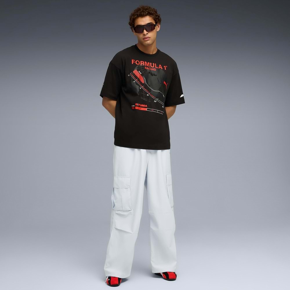 Puma 632655-01 F1 Graphic Tee - Relaxed Tişört Erkek T-Shirt