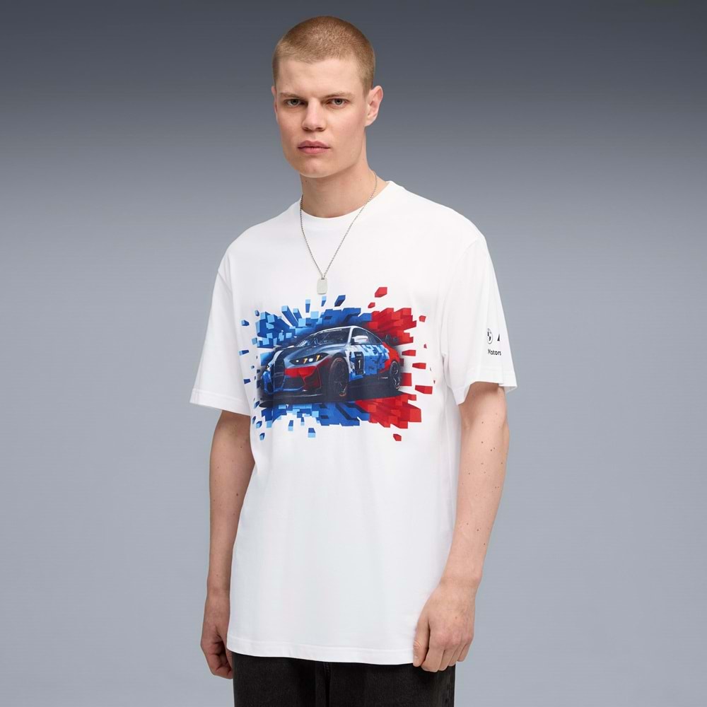 Puma 632912-02 BMW MMS Graphic Tee Mono Tişört Erkek T-Shirt