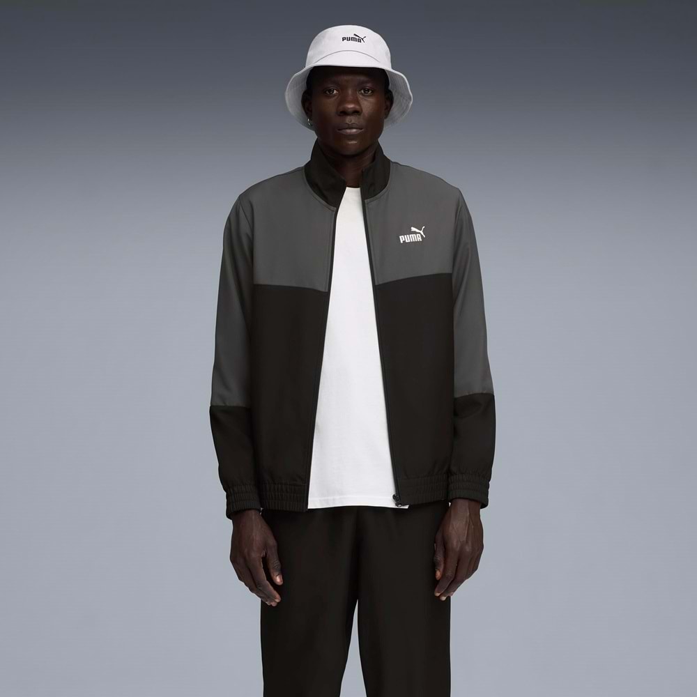Puma Woven Colorblock Tracksuit 688173-01 Erkek Günlük Eşofman Takımı
