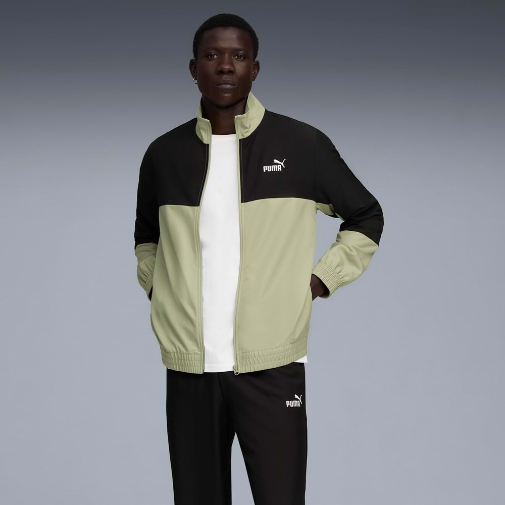 Puma Woven Colorblock Tracksuit 688173-82 Erkek Günlük Eşofman Takımı