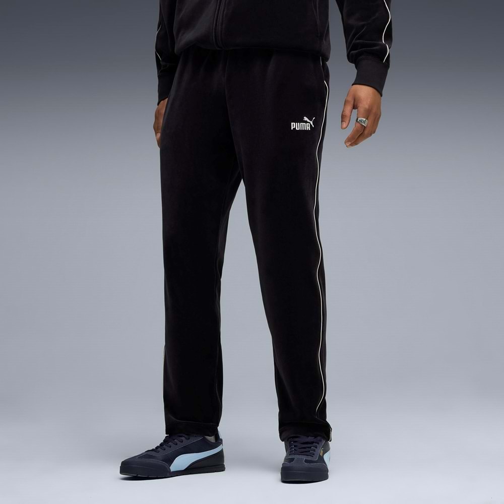 Puma ESS Elevated Velour Pants 689117-16 Kadife Erkek Eşofman Altı