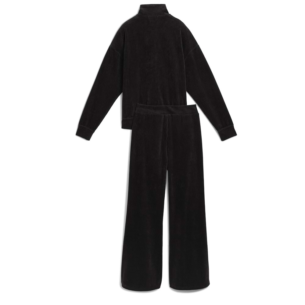 Puma Velour Rib Suit 688164-01 Kadın Eşofman Takımı