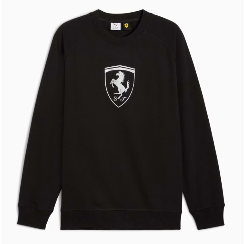 Puma Ferrari Tonal Shield CN 632788-01 Erkek Sweatshirt
