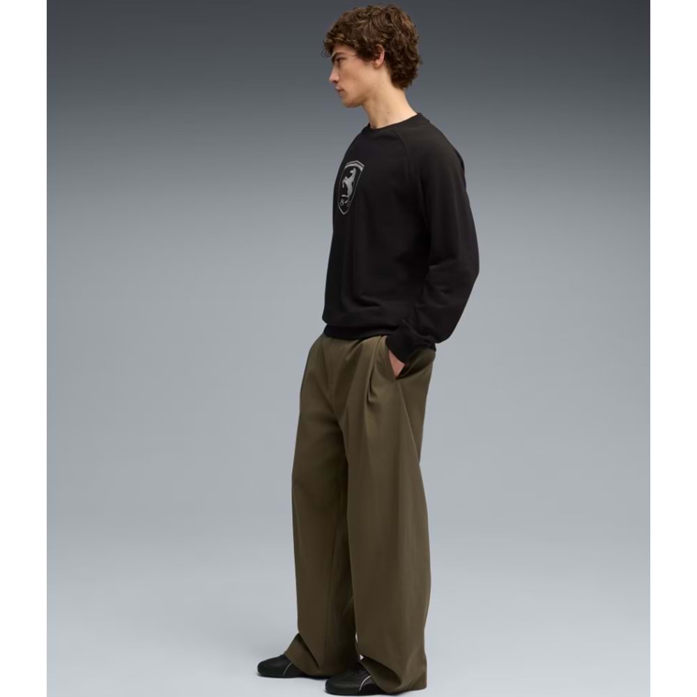 Puma Ferrari Tonal Shield CN 632788-01 Erkek Sweatshirt