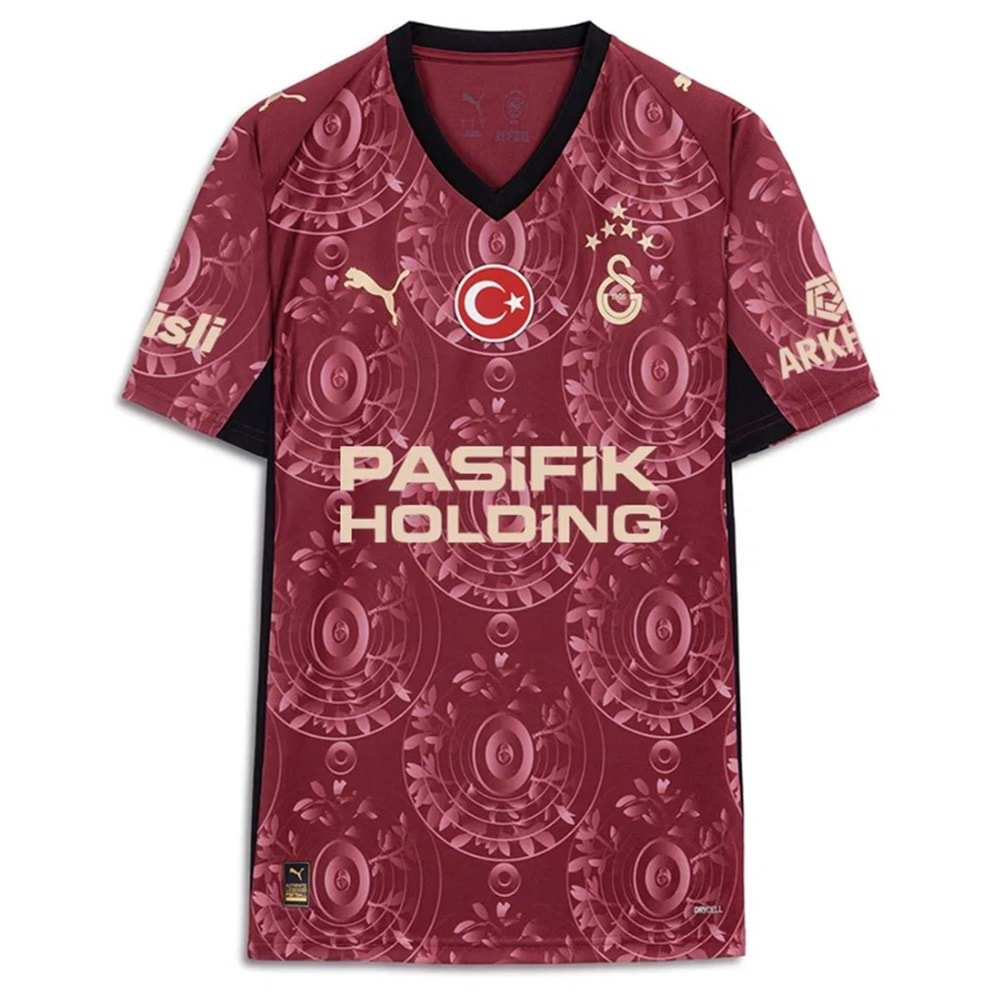 Galatasaray S.K. Bordo Forma 25/26 Alternatif Jr Forması Erkek Forma