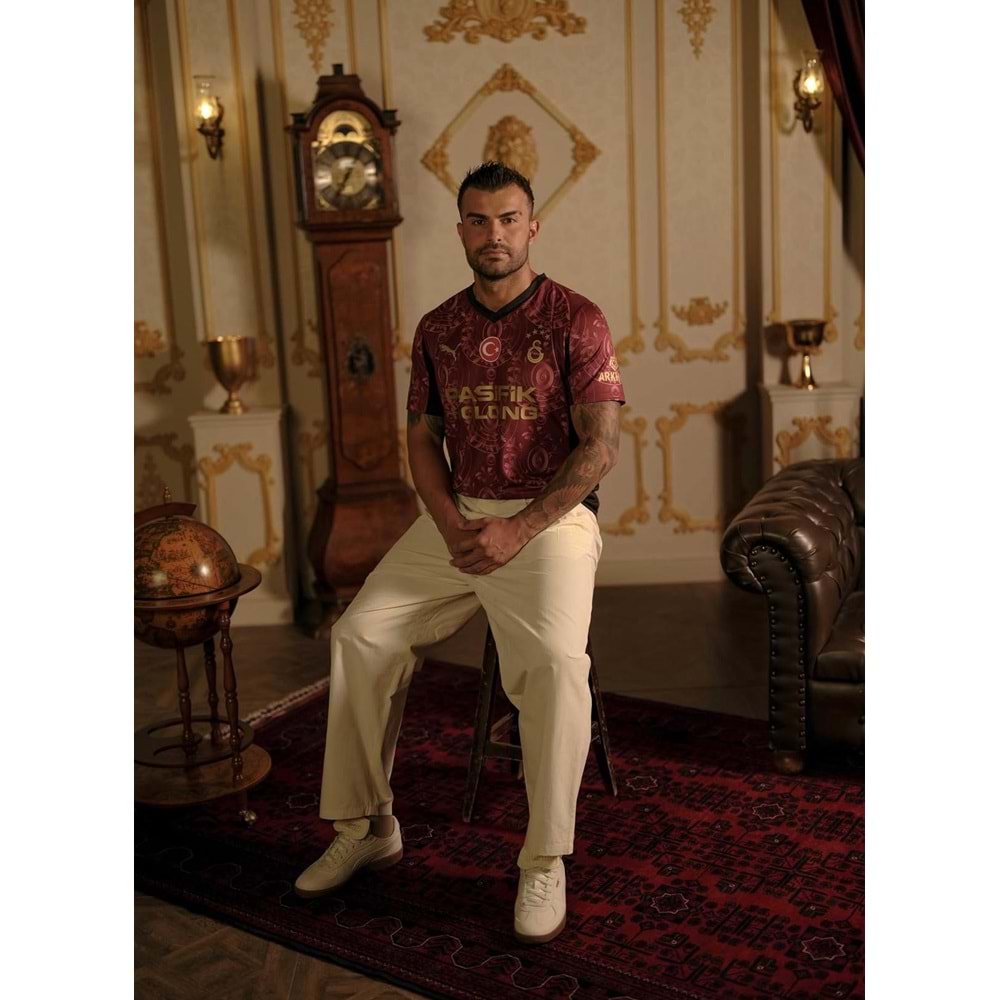 Galatasaray S.K. Bordo Forma 25/26 Alternatif Jr Forması Erkek Forma