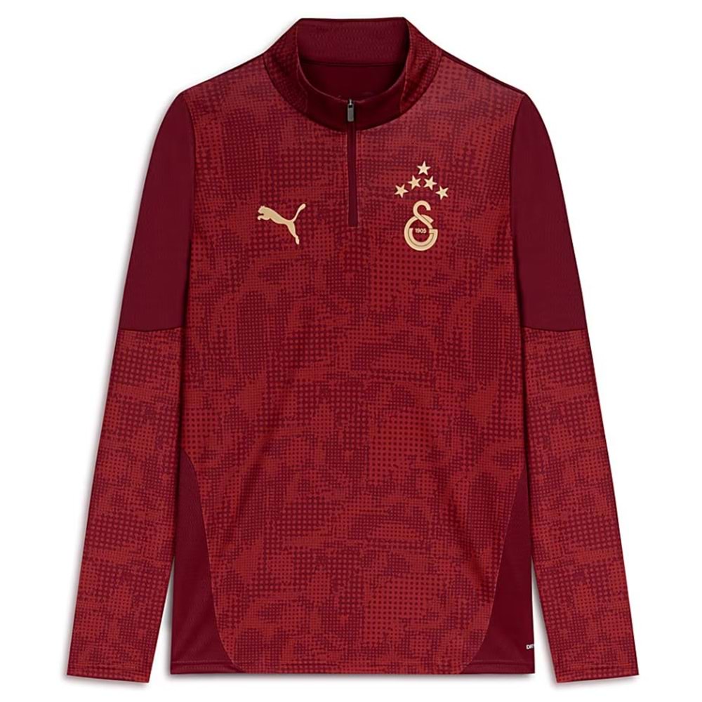 Galatasaray 25/26 A Takım 1/4 Fermuarlı Uzun Kollu Antrenman Üst Forma