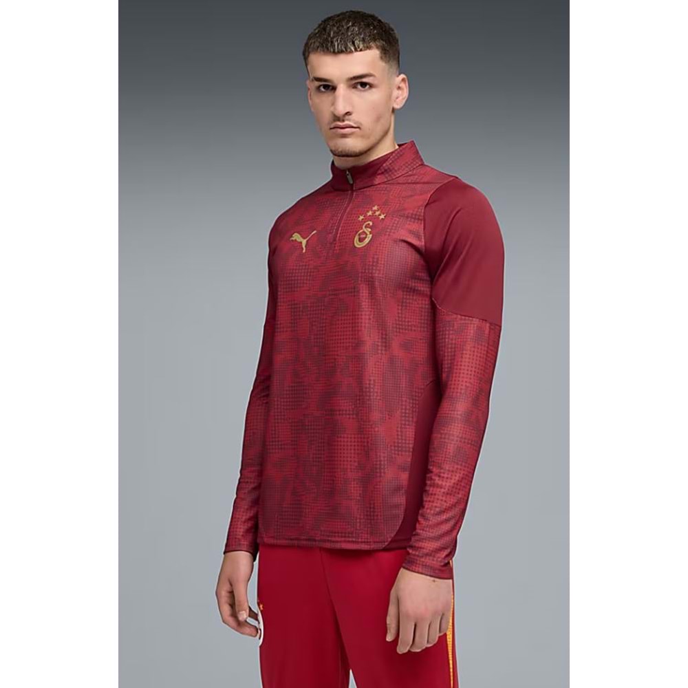 Galatasaray 25/26 A Takım 1/4 Fermuarlı Uzun Kollu Antrenman Üst Forma