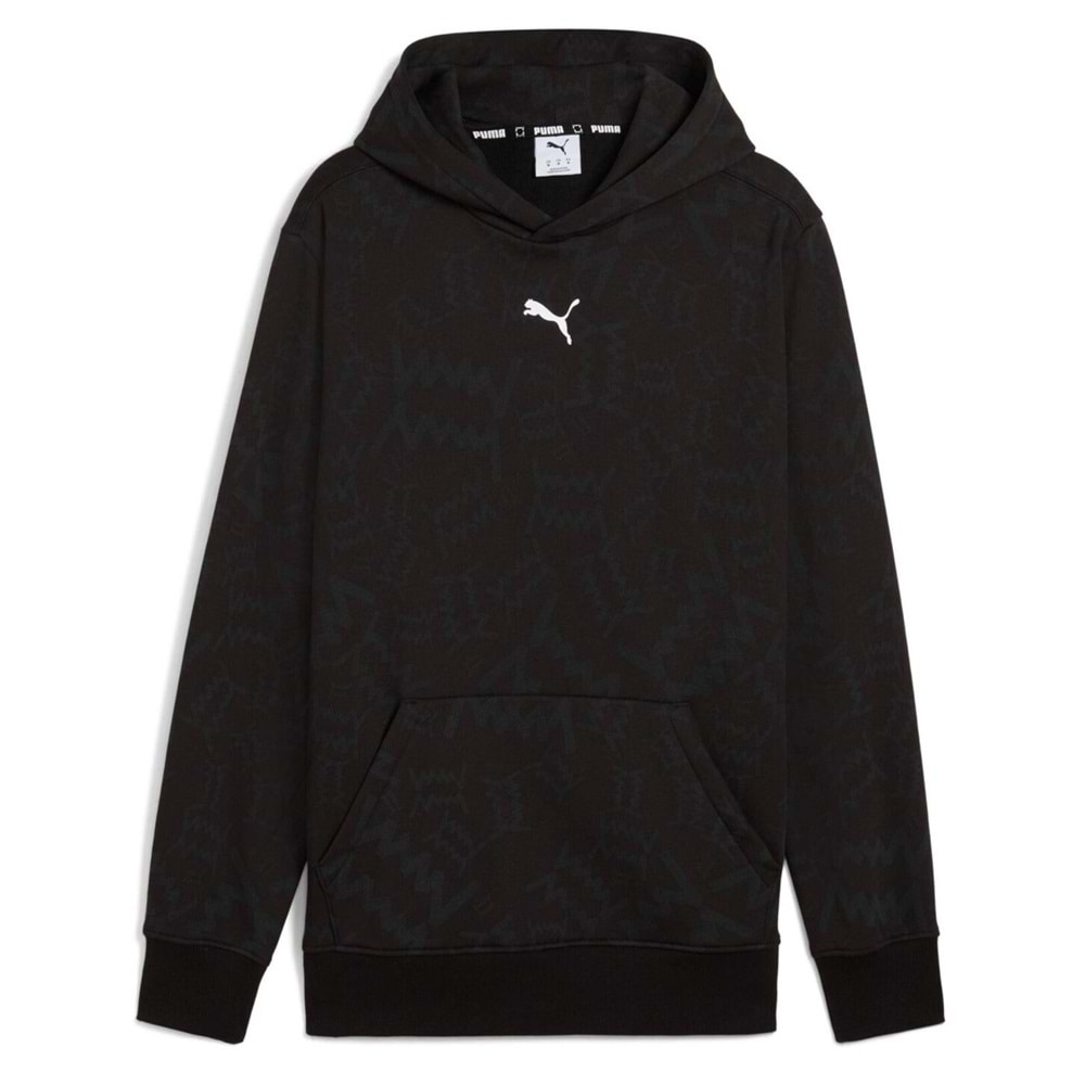 Puma 689536-01 Team Jaws Post Game Hoodie Kapüşonlu Erkek Sweatshirt