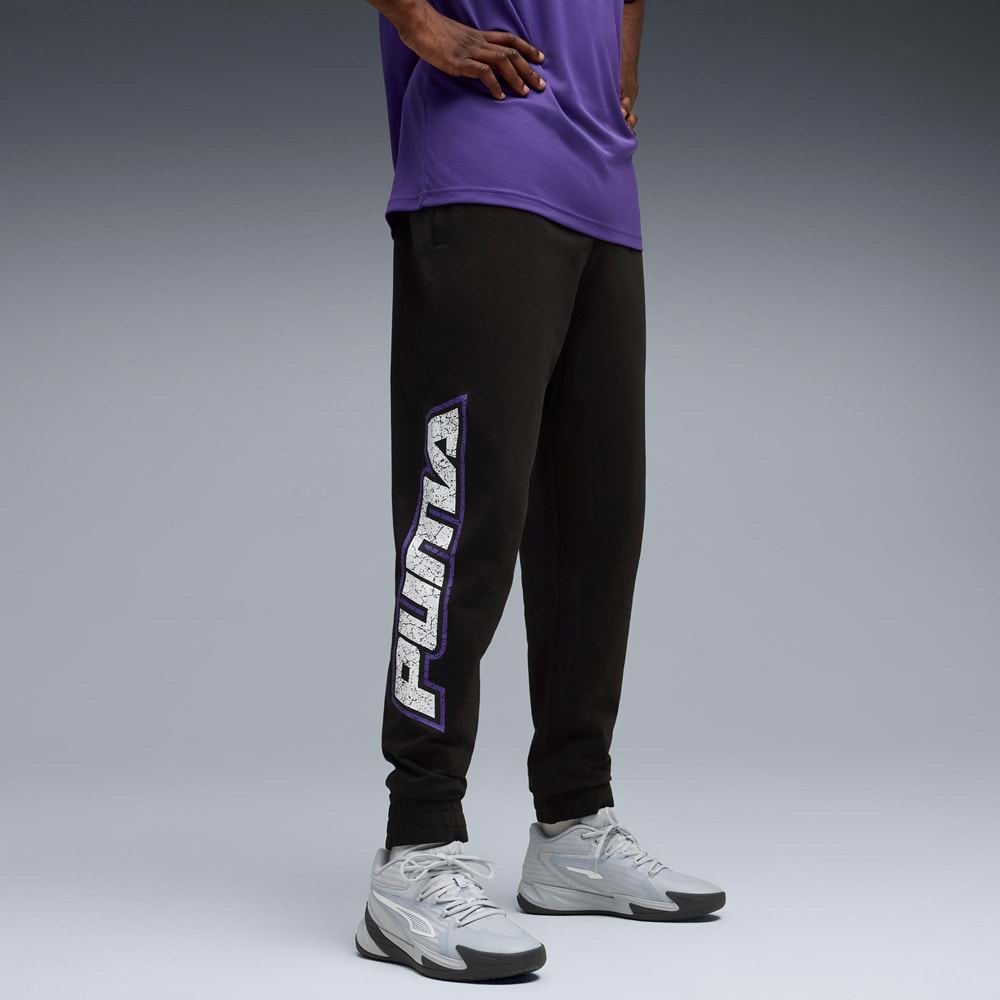 Puma Hoopstel Tech Pants 632900-01 Erkek Eşofman Altı