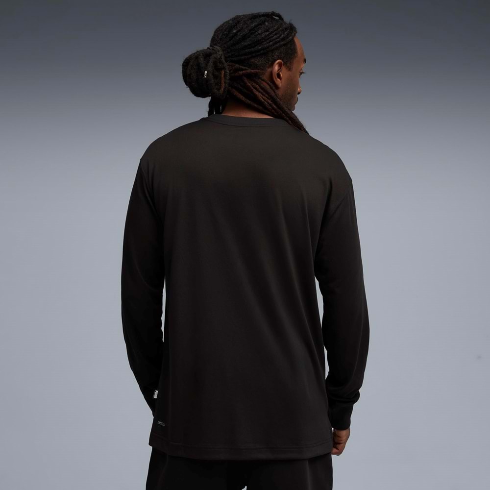 Puma Hoopstel LS Tee 632903-01 Tişört Erkek T-Shirt