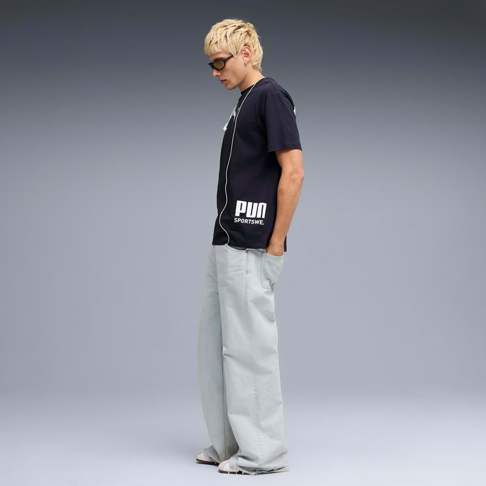 Puma Sport Graphic Tee 692169-16 Tişört Erkek T-Shirt