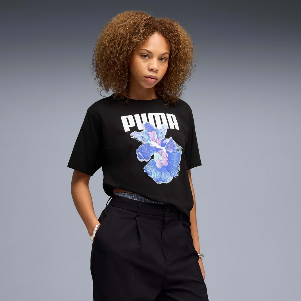 Puma 691908-01 Graphics Relaxed Tee Better Tişört T-Shirt Kadın Tişört