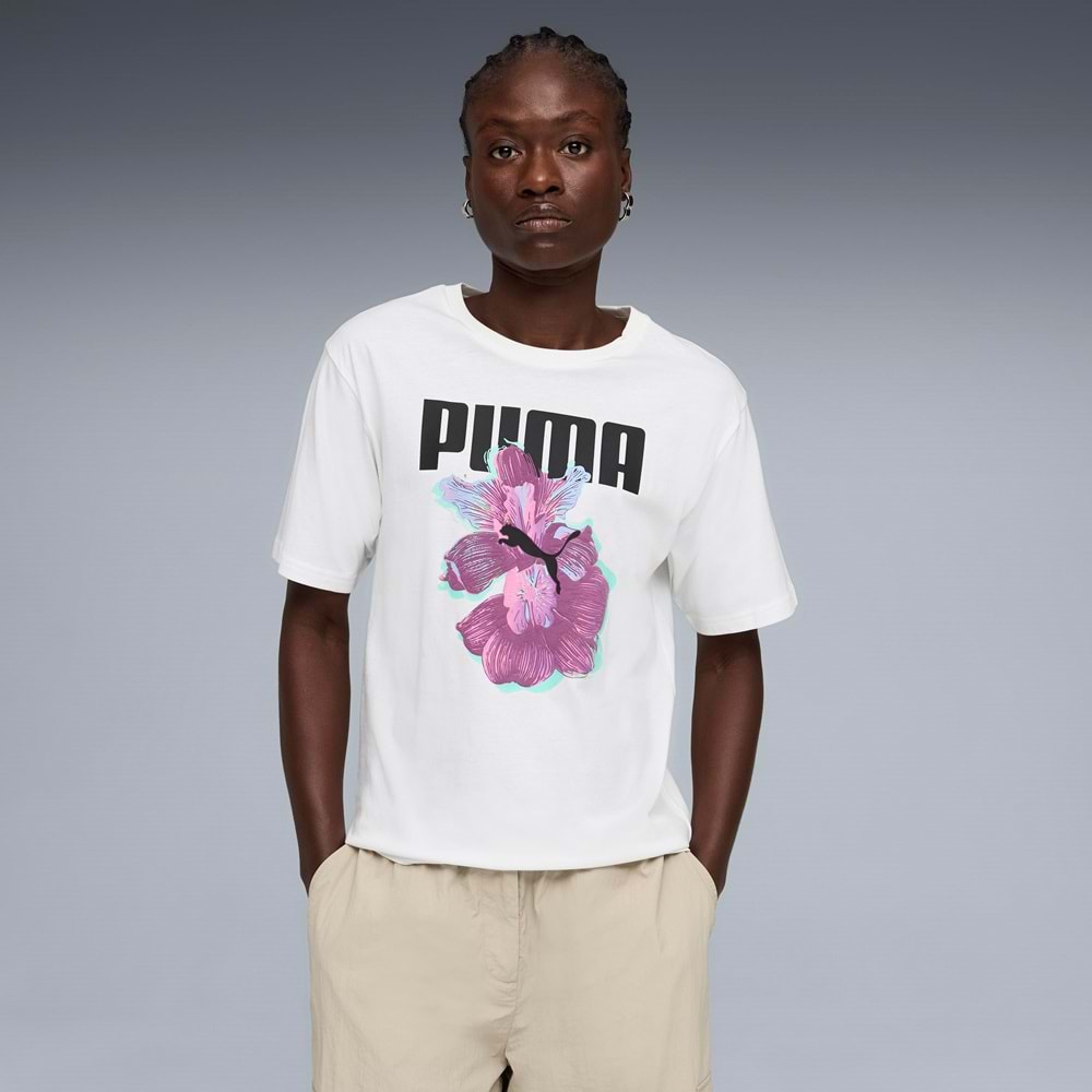 Puma 691908-02 Graphics Relaxed Tee Better Tişört T-Shirt Kadın Tişört