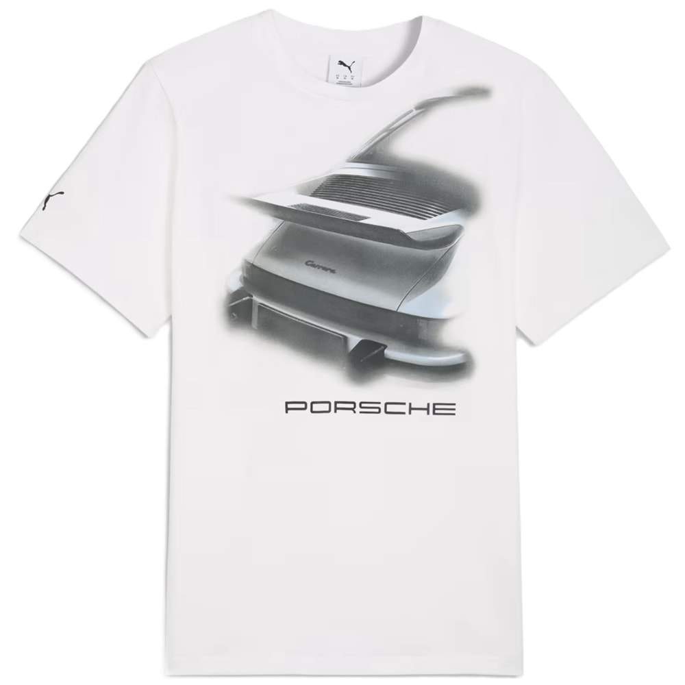 Puma 634489-05 Porsche Graphic Tee 1 Tişört Erkek T-Shirt