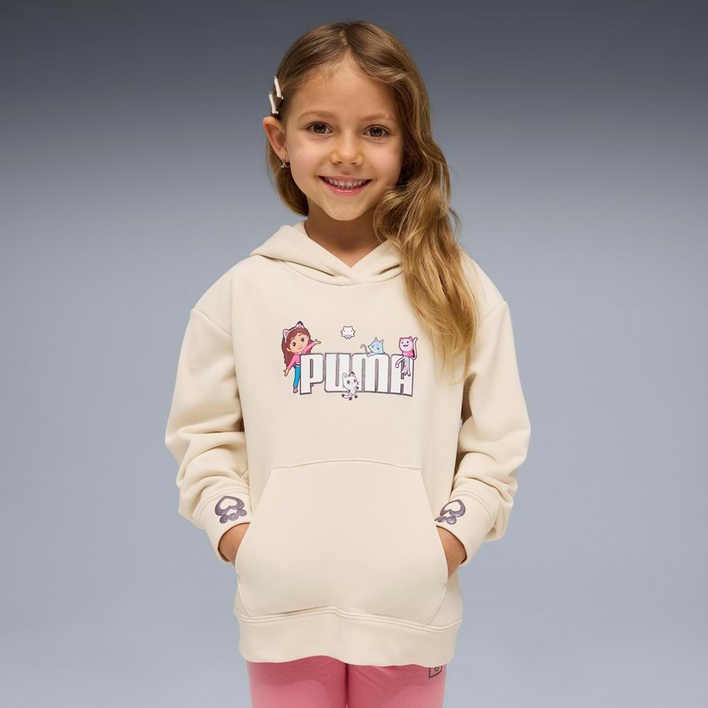 Puma 634928-87 X GDH Graphic Hoodie Kız Çocuk Sweatshirt