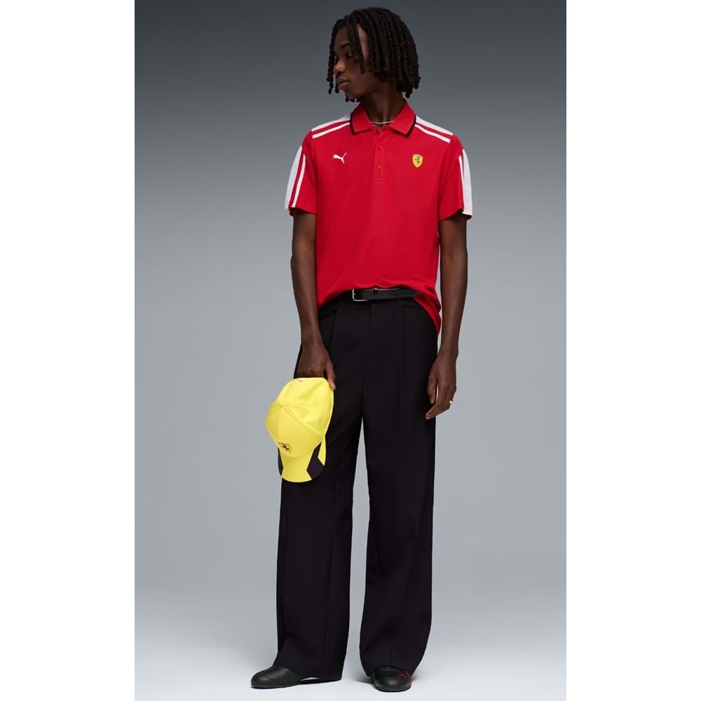 Puma Ferrari MT7 Polo 635831-02 Tişört Erkek T-Shirt