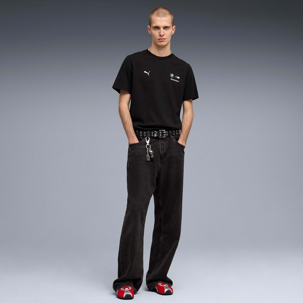 Puma 634897-01 BMW MMS Ess Logo Tee Tişört Erkek T-Shirt